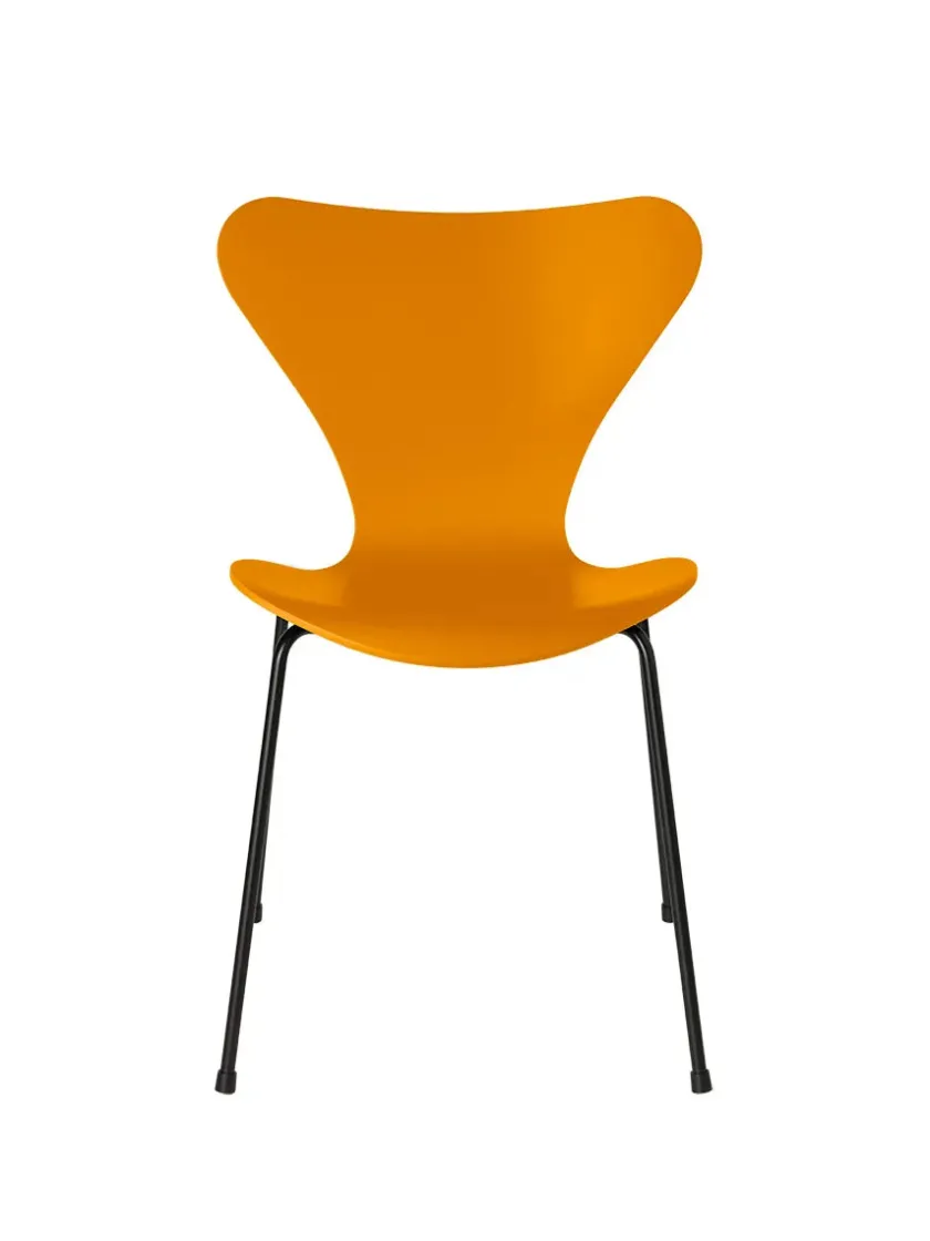 Fritz Hansen 3107 Serie 7 stol lakeret af Arne Jacobsen> Spisebordsstole