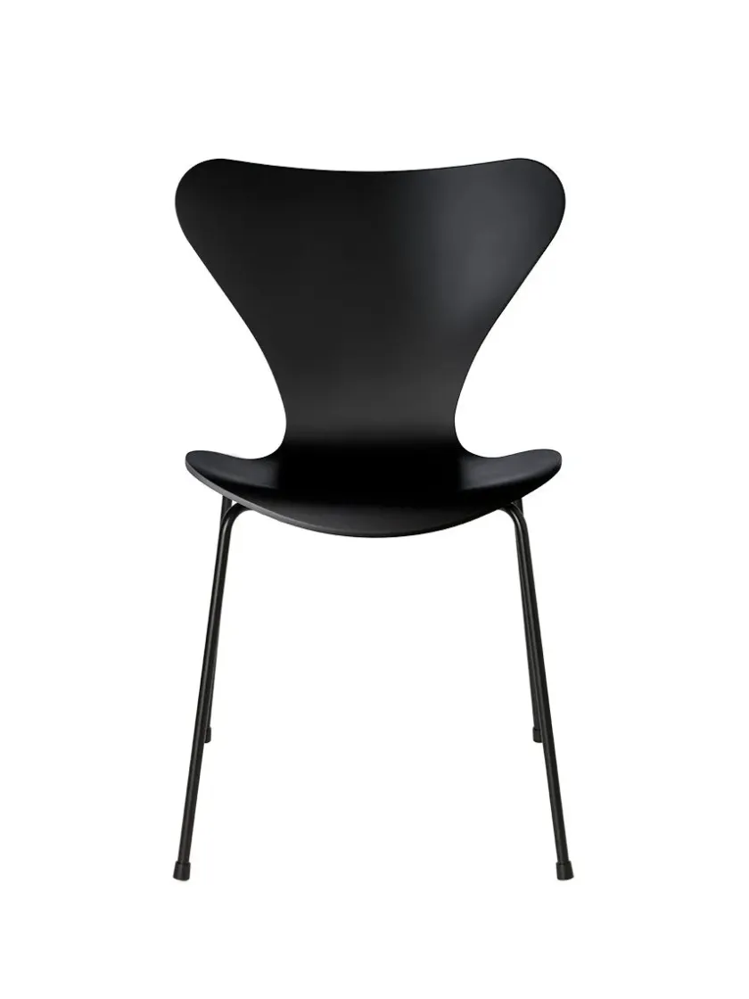 Fritz Hansen 3107 Serie 7 stol lakeret af Arne Jacobsen> Spisebordsstole
