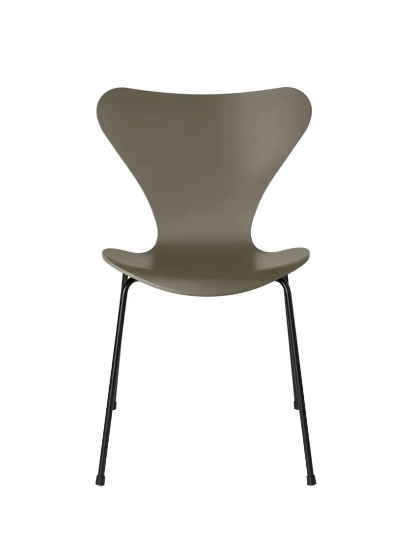 Fritz Hansen 3107 Serie 7 stol lakeret af Arne Jacobsen> Spisebordsstole