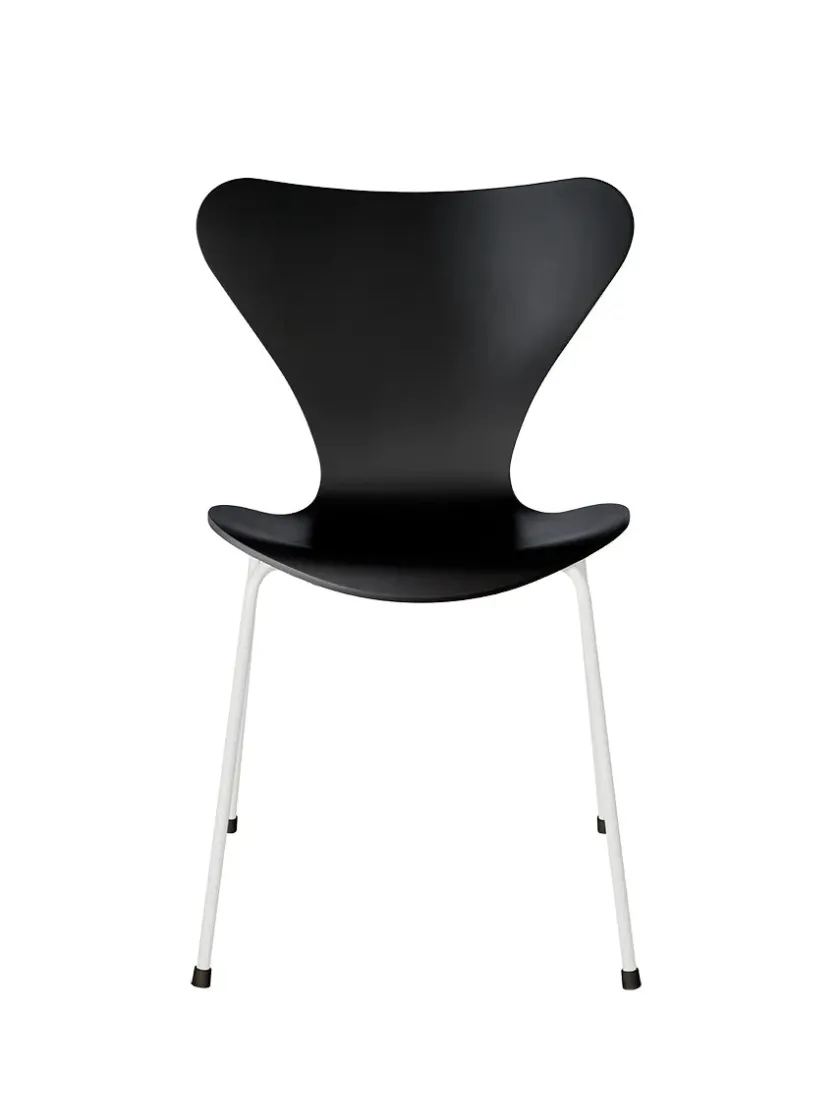 Fritz Hansen 3107 Serie 7 stol lakeret af Arne Jacobsen> Spisebordsstole