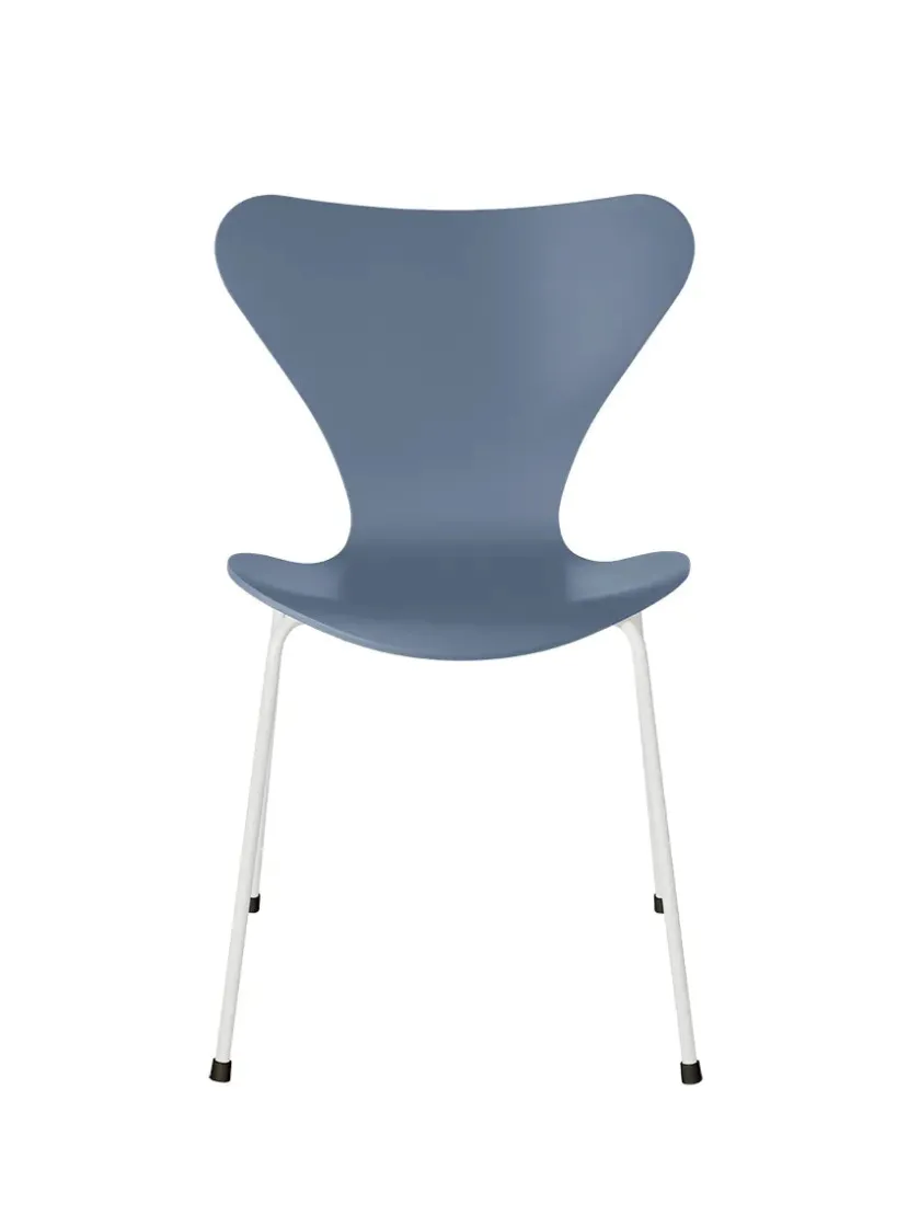 Fritz Hansen 3107 Serie 7 stol lakeret af Arne Jacobsen> Spisebordsstole