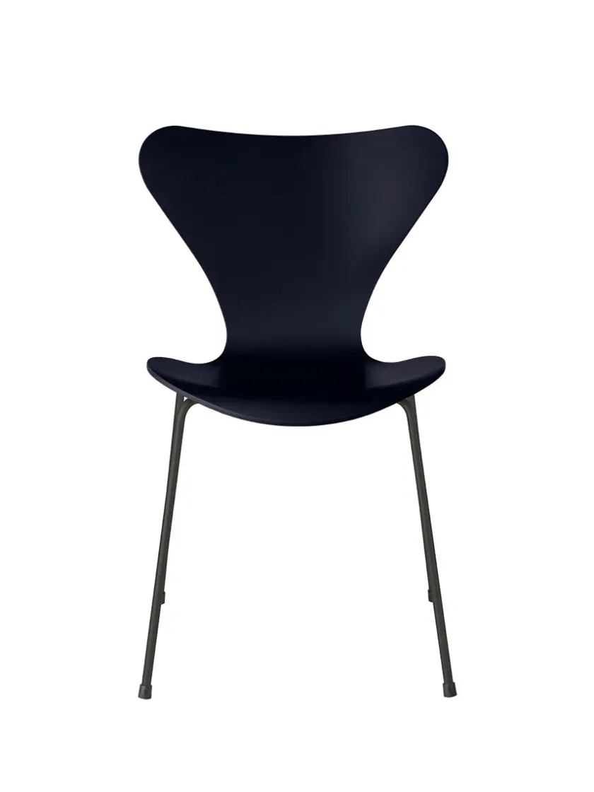 Fritz Hansen 3107 Serie 7 stol lakeret af Arne Jacobsen> Spisebordsstole