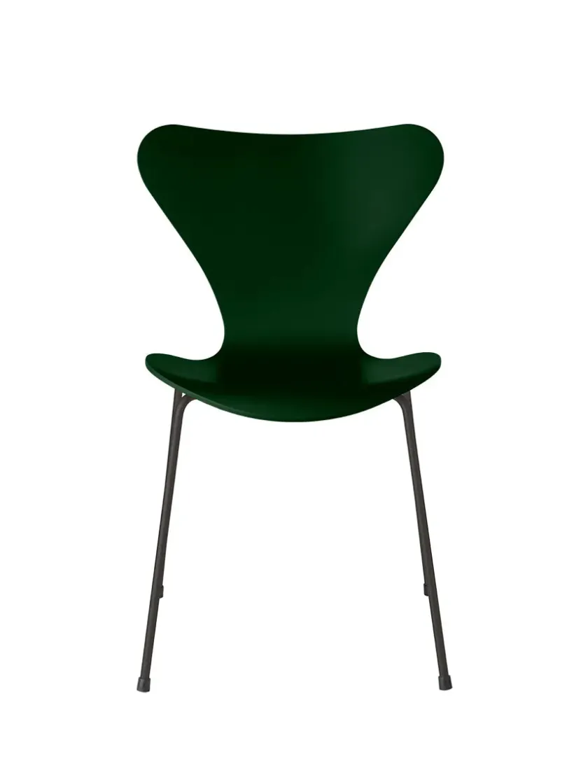 Fritz Hansen 3107 Serie 7 stol lakeret af Arne Jacobsen> Spisebordsstole