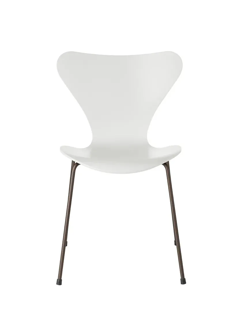 Fritz Hansen 3107 Serie 7 stol lakeret af Arne Jacobsen> Spisebordsstole