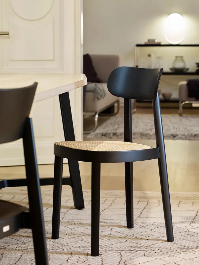 Thonet 118 Spisebordsstol, hvid fra> Spisebordsstole