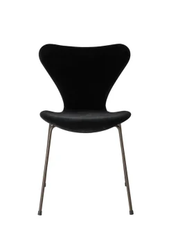 Fritz Hansen 3107 Stol, fuldpolstret velour af Arne Jacobsen><noscript><img width=