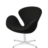 Fritz Hansen 3320 Svanen i stof (prisgruppe 1) af Arne Jacobsen> Lænestole