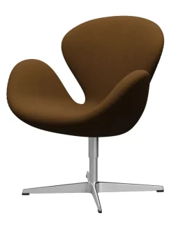 Fritz Hansen 3320 Svanen i stof (prisgruppe 1) af Arne Jacobsen><noscript><img width=