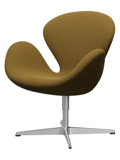 Fritz Hansen 3320 Svanen i stof (prisgruppe 1) af Arne Jacobsen><noscript><img width=