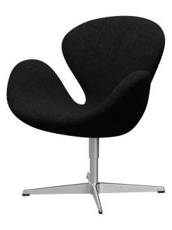 Fritz Hansen 3320 Svanen i stof (prisgruppe 1) af Arne Jacobsen><noscript><img width=