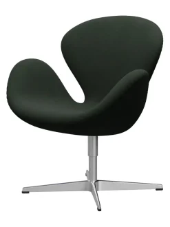 Fritz Hansen 3320 Svanen i stof (prisgruppe 1) af Arne Jacobsen><noscript><img width=