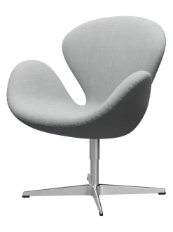 Fritz Hansen 3320 Svanen i stof (prisgruppe 1) af Arne Jacobsen><noscript><img width=