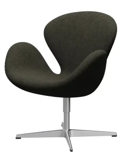 Fritz Hansen 3320 Svanen i stof (prisgruppe 1) af Arne Jacobsen><noscript><img width=