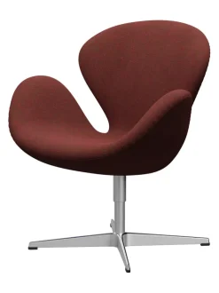 Fritz Hansen 3320 Svanen i stof (prisgruppe 1) af Arne Jacobsen><noscript><img width=