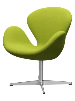 Fritz Hansen 3320 Svanen i stof (prisgruppe 1) af Arne Jacobsen><noscript><img width=