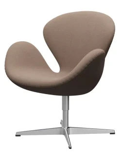 Fritz Hansen 3320 Svanen i stof (prisgruppe 1) af Arne Jacobsen><noscript><img width=