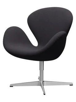 Fritz Hansen 3320 Svanen i stof (prisgruppe 1) af Arne Jacobsen><noscript><img width=