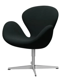 Fritz Hansen 3320 Svanen i stof (prisgruppe 1) af Arne Jacobsen><noscript><img width=