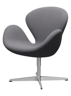 Fritz Hansen 3320 Svanen i stof (prisgruppe 1) af Arne Jacobsen><noscript><img width=