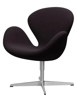 Fritz Hansen 3320 Svanen i stof (prisgruppe 1) af Arne Jacobsen><noscript><img width=