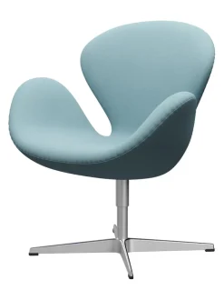 Fritz Hansen 3320 Svanen i stof (prisgruppe 1) af Arne Jacobsen><noscript><img width=