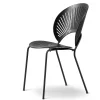 Fredericia Furniture 3398 Trinidad Stol, sort ask af Nanna Ditzel> Spisebordsstole