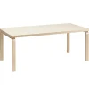 Artek Aalto Table Rectangular 83, 182x91 cm fra> Spiseborde