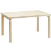 Artek Aalto Table Rectangular 82B, 135x85 cm fra> Spiseborde