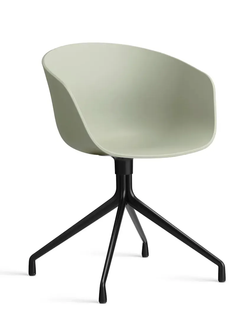 HAY About a Chair AAC52 Forsidepolstret, hvid skal fra> Kontorstole