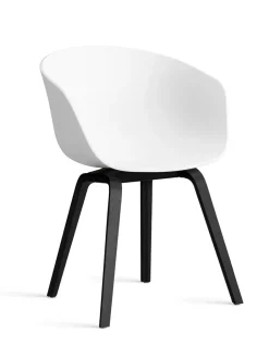 HAY About a Chair AAC22 forsidepolstret, hvid skal fra><noscript><img width=