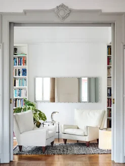 GUBI Adnet Wall Mirror 70 x 180 cm, cream fra><noscript><img width=