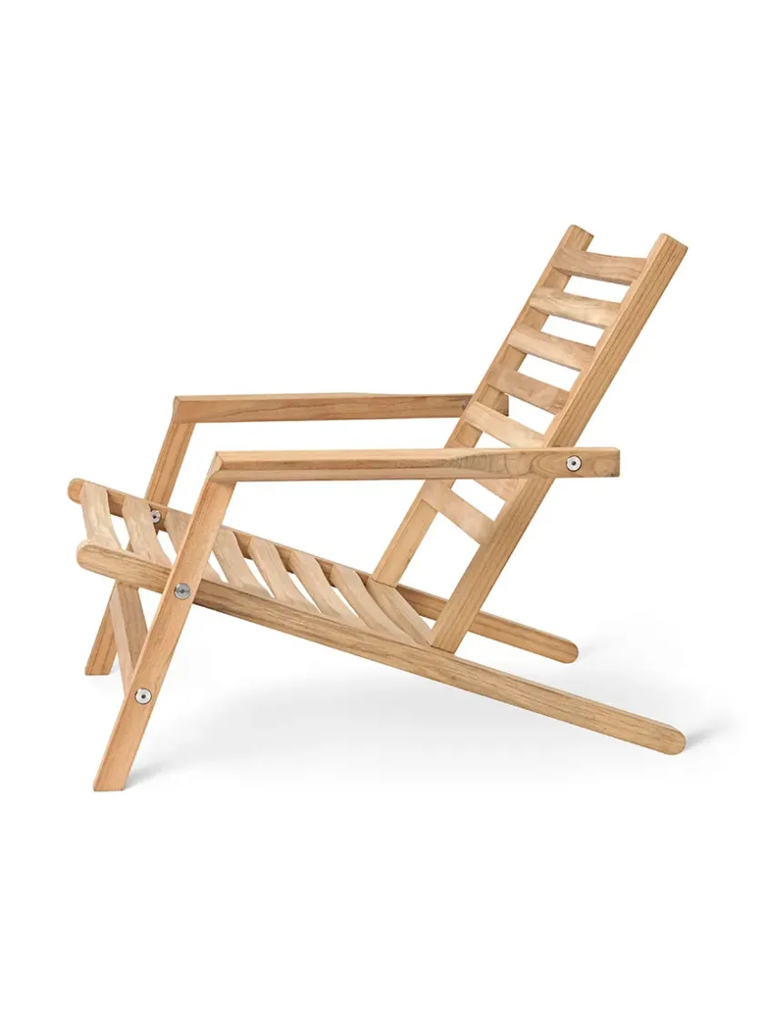 Carl Hansen & Søn AH603 Outdoor Dækstol fra> Udendørs Loungemøbler|Solvogne/Liggestole