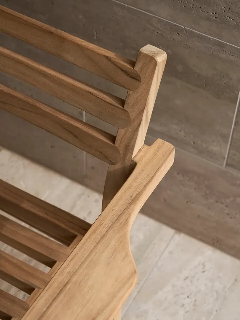 Carl Hansen & Søn AH601 Outdoor Loungestol fra> Udendørs Loungemøbler|Havestole