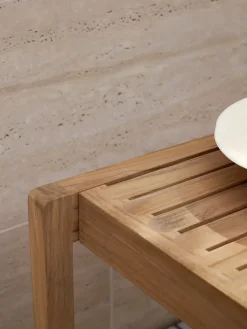 Carl Hansen & Søn AH911 Outdoor Sidebord/Skammel fra> Udendørs Loungemøbler|Havestole