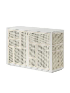 Design House Stockholm Air Sideboard, black/cane fra><noscript><img width=