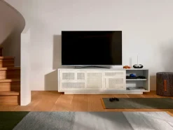 Design House Stockholm Air Sideboard Low, white/Grey fra> Tv-Borde|Skænke