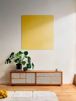 Design House Stockholm Air Sideboard Low, white/Grey fra><noscript><img width=