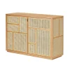 Design House Stockholm Air Sideboard, oak/cane fra> Skænke