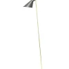 Louis Poulsen AJ Floor Lamp, grey/brass af Arne Jacobsen> Gulvlamper|Spots
