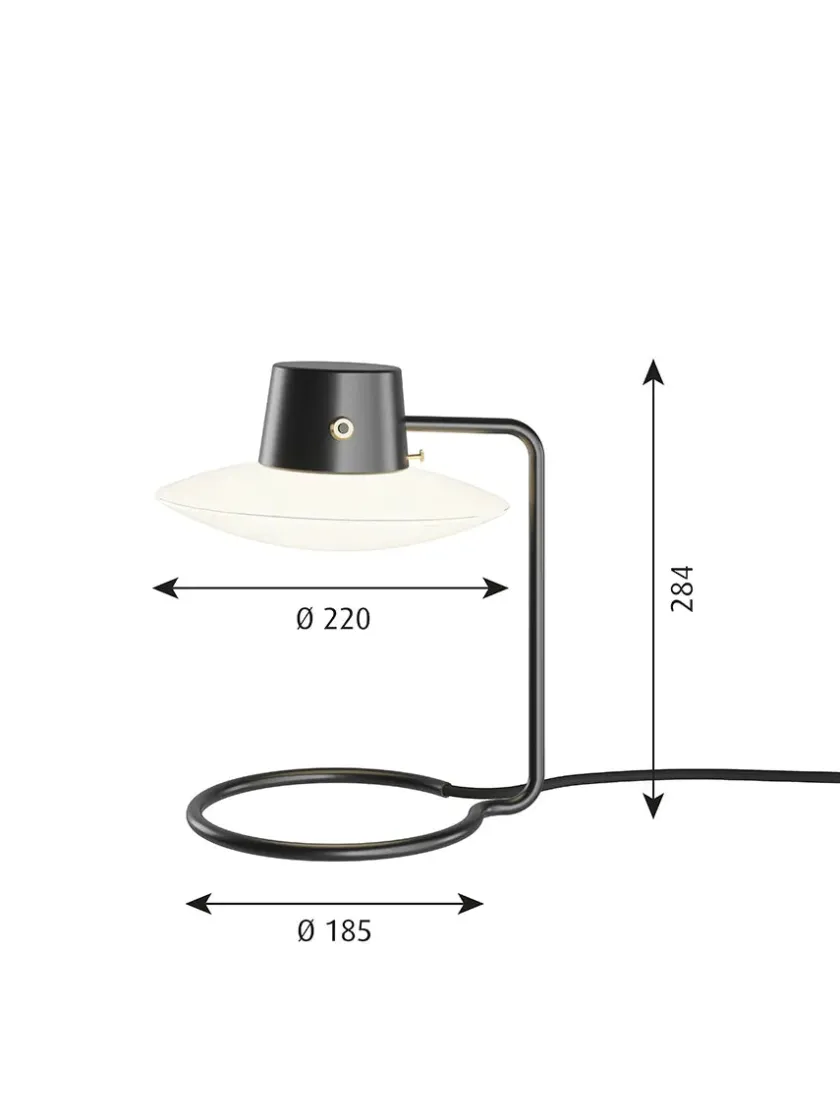 Louis Poulsen AJ Oxford 410 Bordlampe fra> Spots