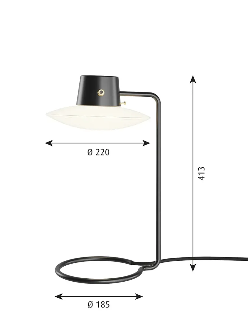 Louis Poulsen AJ Oxford 410 Bordlampe fra> Spots