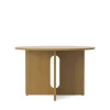 Audo Copenhagen Androgyne Dining Table Ø120 natural oak fra> Spiseborde