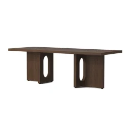 Audo Copenhagen Androgyne Lounge Table, grey galaxy marble/wood fra><noscript><img width=