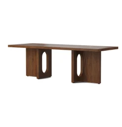 Audo Copenhagen Androgyne Lounge Table, grey galaxy marble/wood fra><noscript><img width=