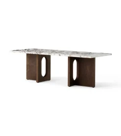 Audo Copenhagen Androgyne Lounge Table, Kunis Breccia / Wood fra><noscript><img width=