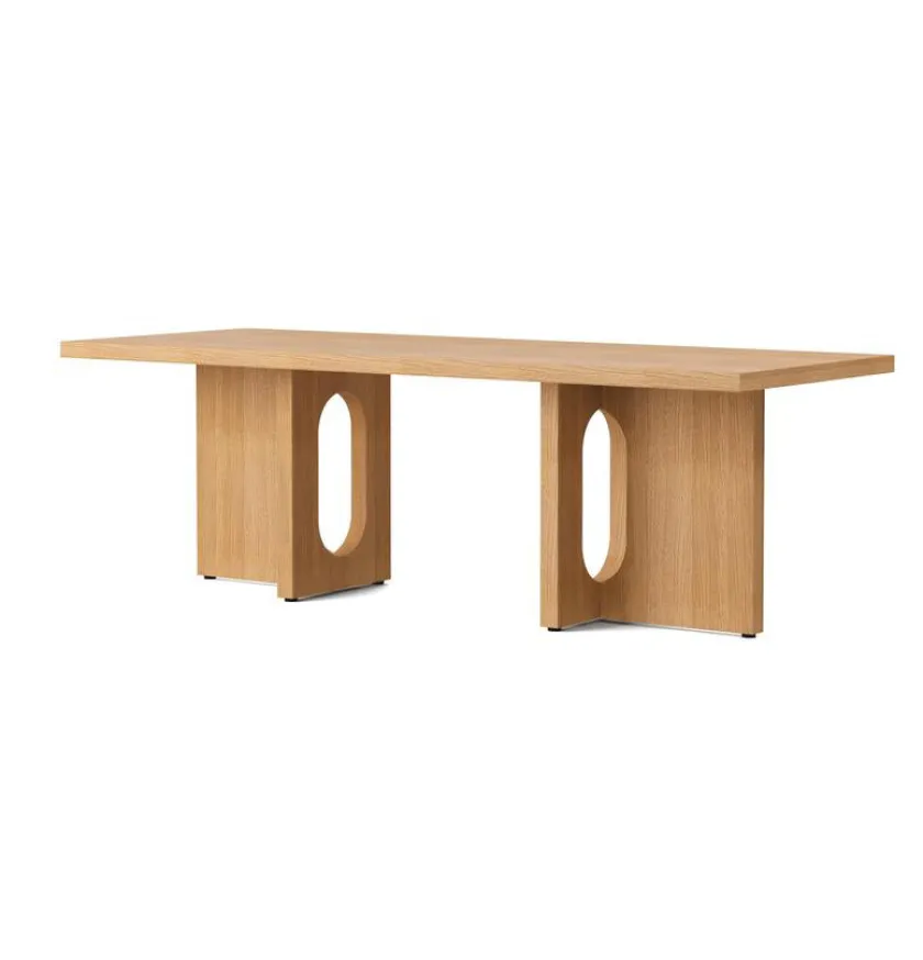 Audo Copenhagen Androgyne Lounge Table, Wood fra> Sofaborde