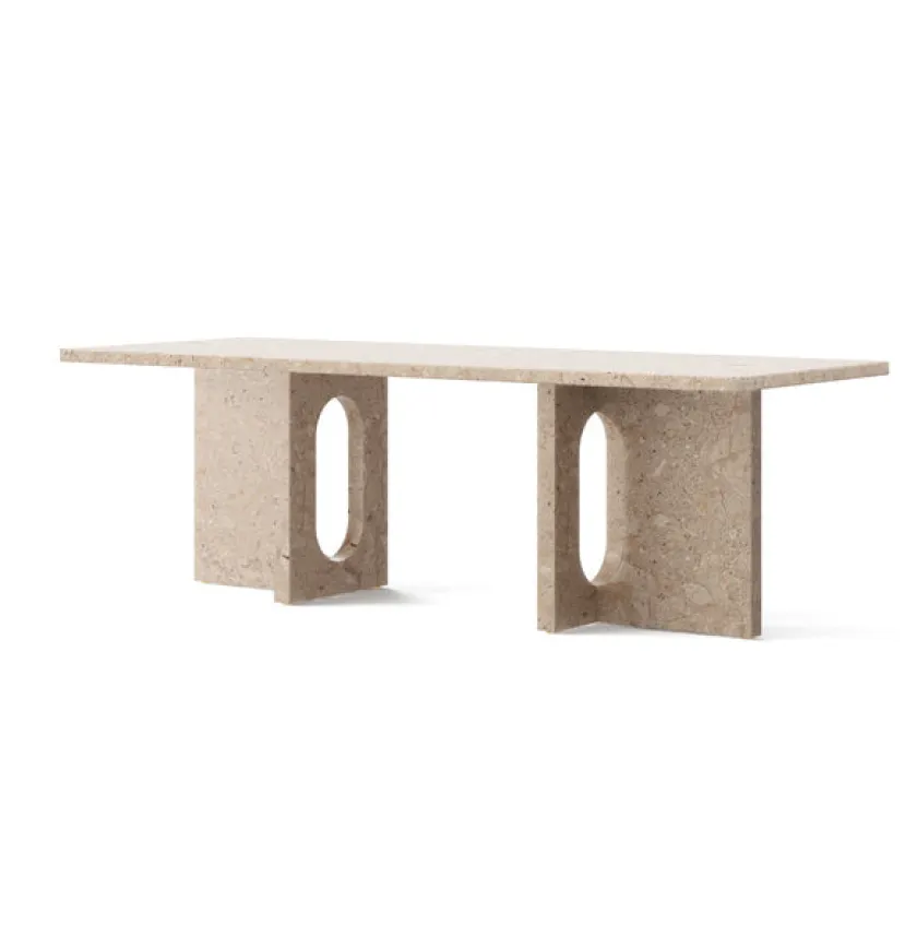 Audo Copenhagen Androgyne Lounge Table, Wood fra> Sofaborde