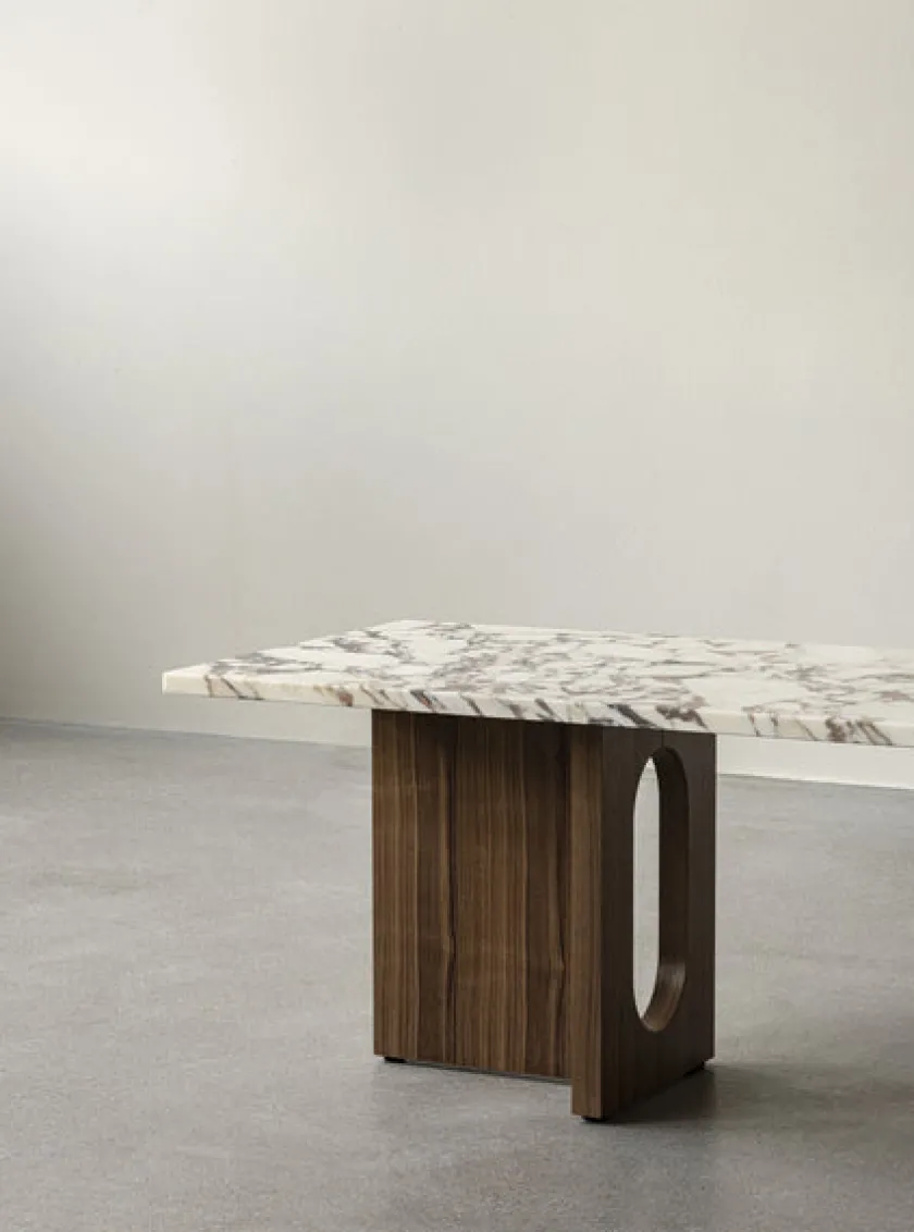 Audo Copenhagen Androgyne Lounge Table, Wood fra> Sofaborde