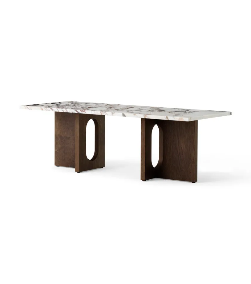 Audo Copenhagen Androgyne Lounge Table, Wood fra> Sofaborde