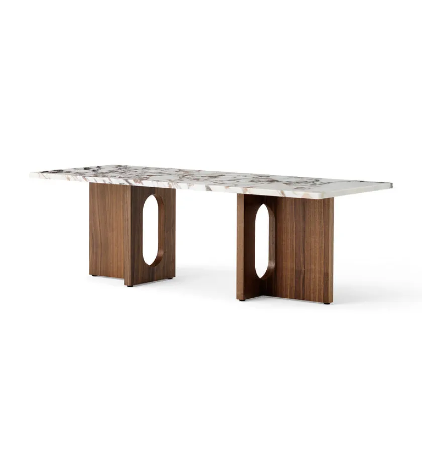 Audo Copenhagen Androgyne Lounge Table, Wood fra> Sofaborde
